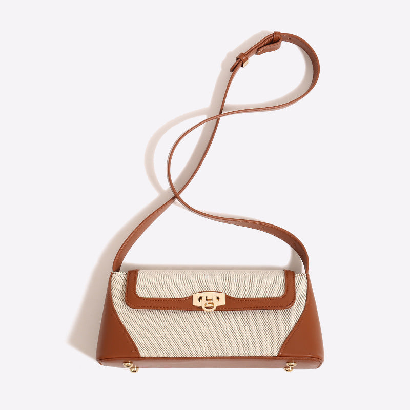 Women's Summer Retro Light Luxury Minority French Shoulder Bags