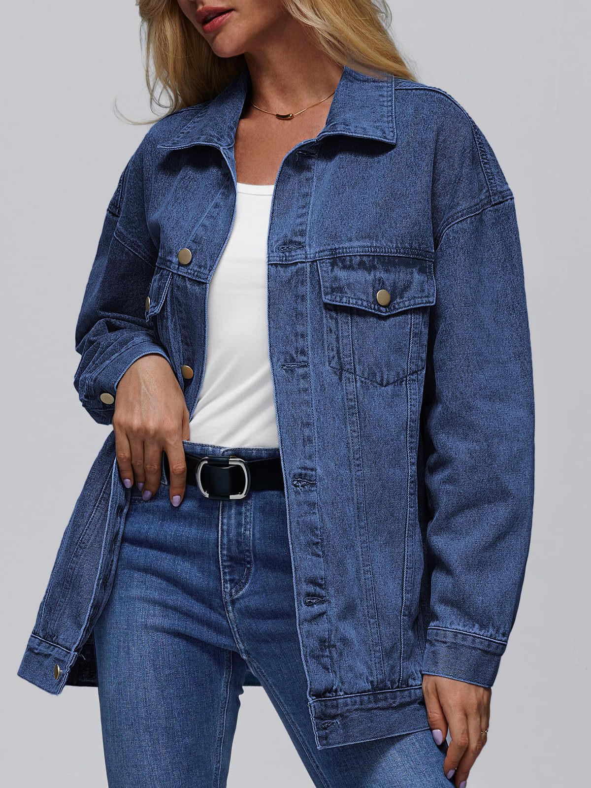 Women's Creative Denim Casual Loose Autumn Jackets