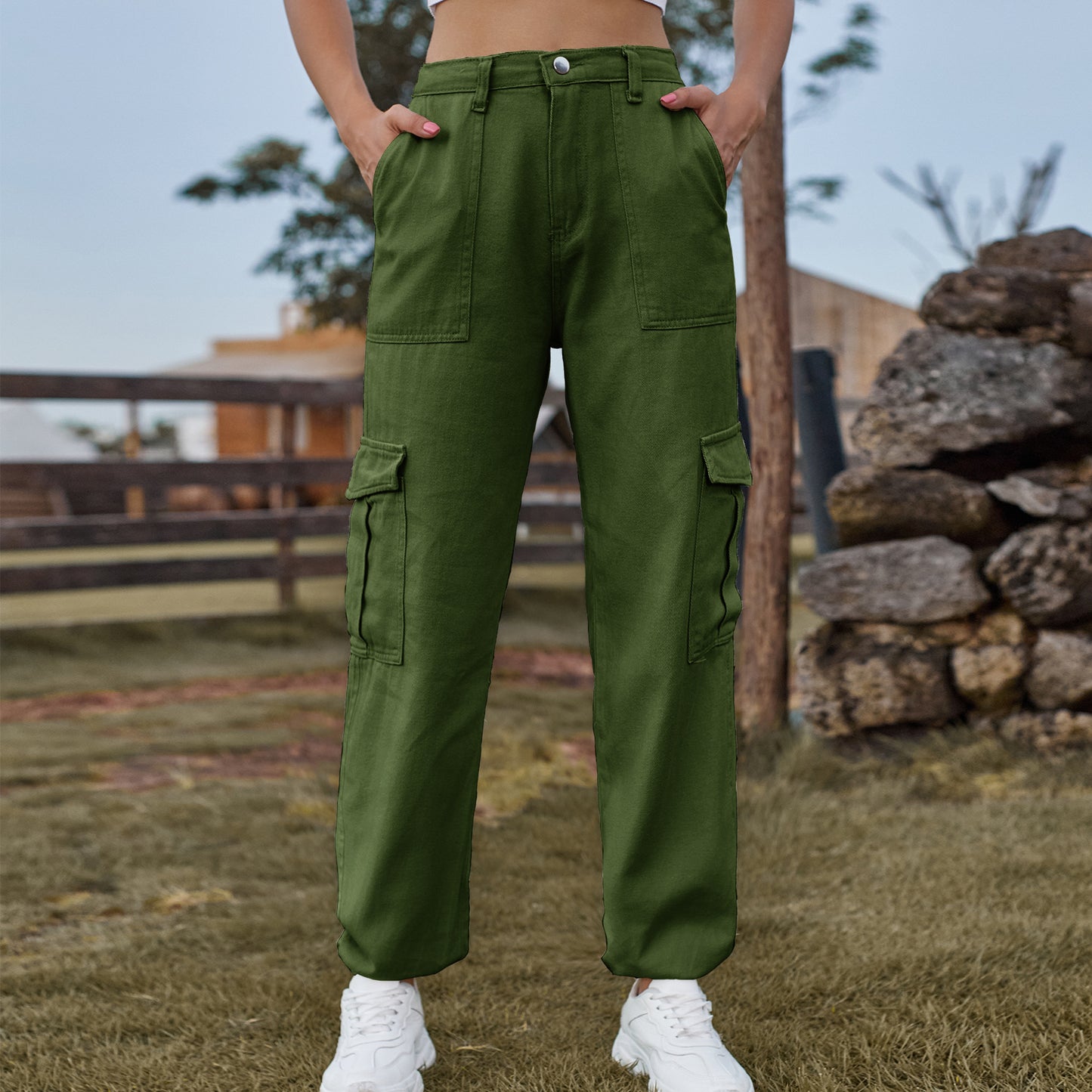Women's Denim Design Personality Work Clothes Trousers Women's Jeans