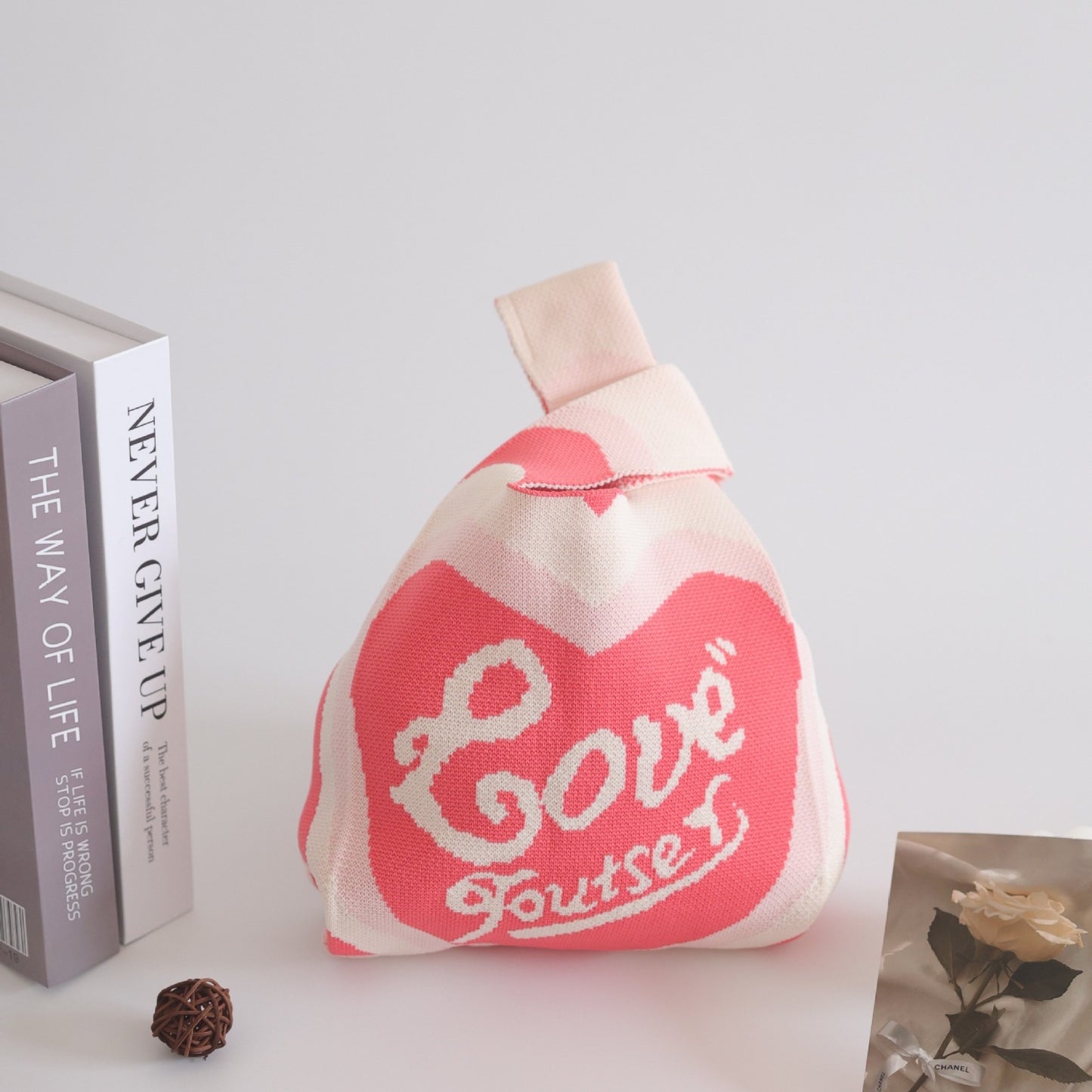 Women's Charming New Hand Knitted Wrist Handbags