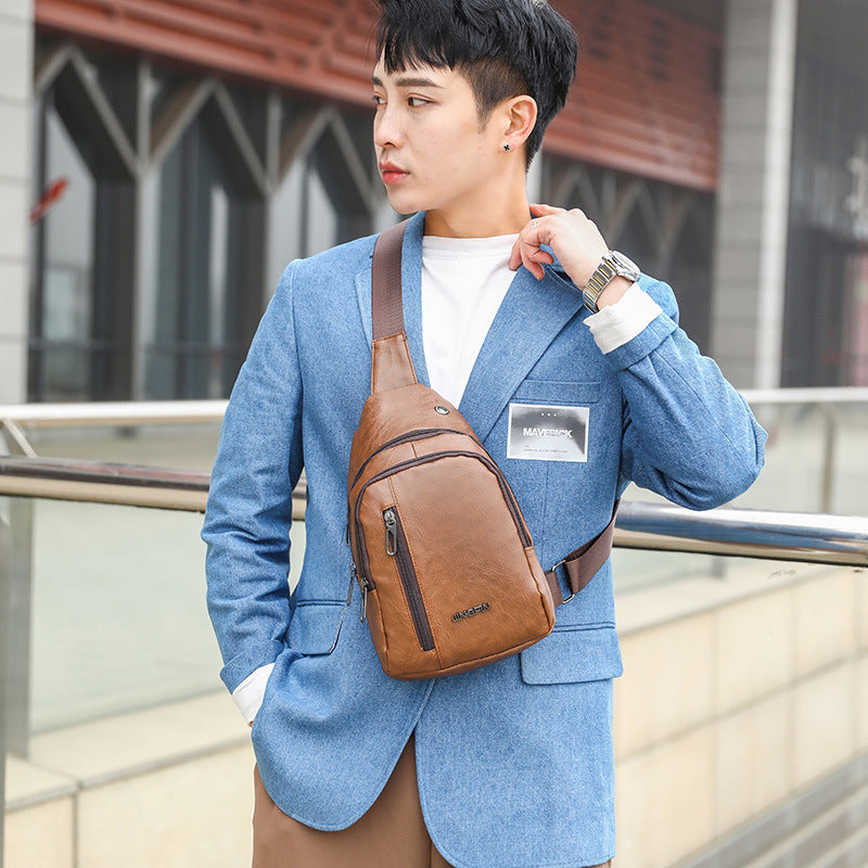 Men's Charming Low Price Bargain Stall Men's Chest Bags