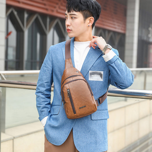 Men's Charming Low Price Bargain Stall Men's Chest Bags
