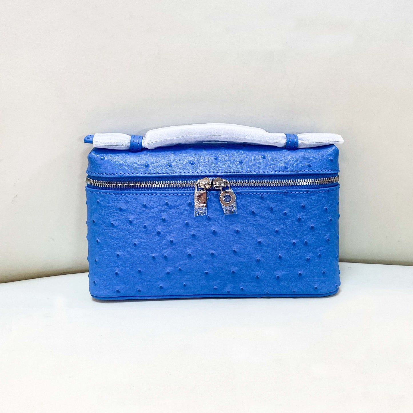 Women's Grain Cowhide Lunch Box High-grade Portable Small Square Bags