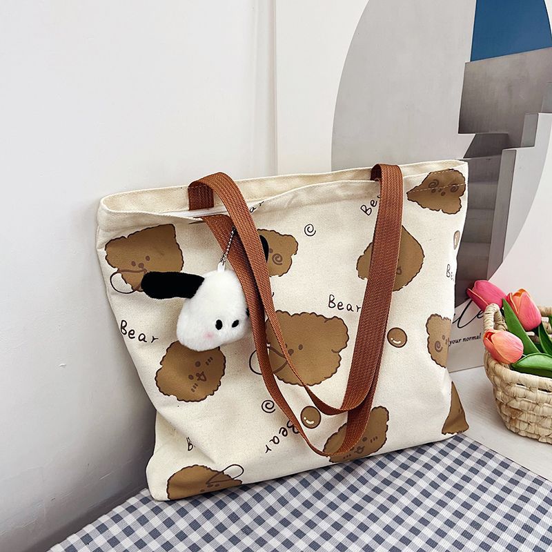 Printed Snoopy Canvas Mummy Maternity Inspection Handbags