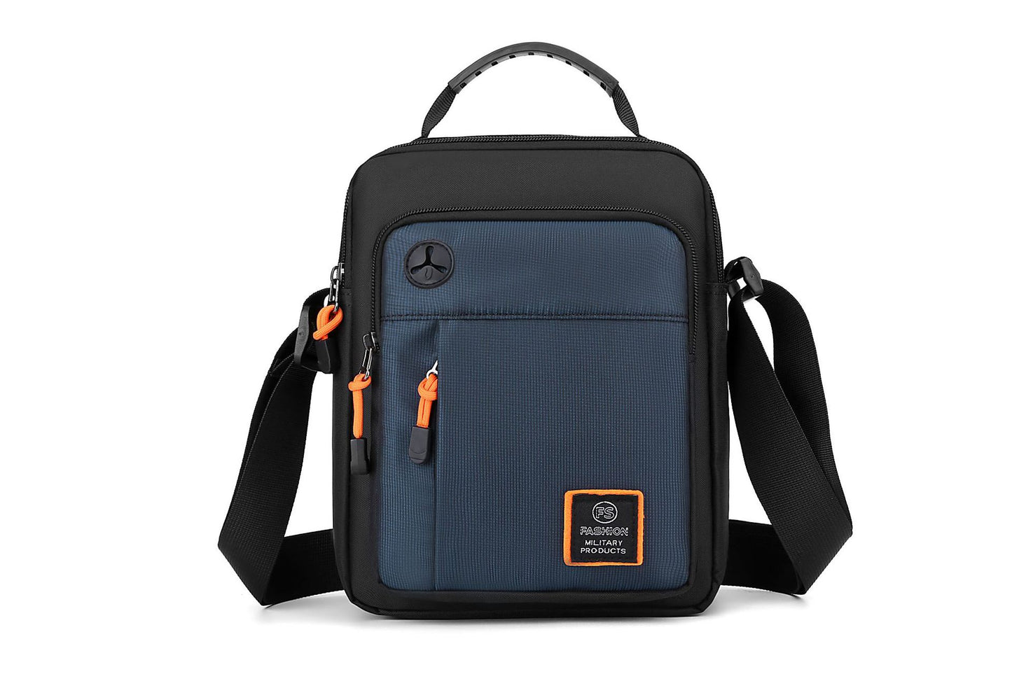 Men's Fashion Waterproof Vertical Simple Trendy Shoulder Bags