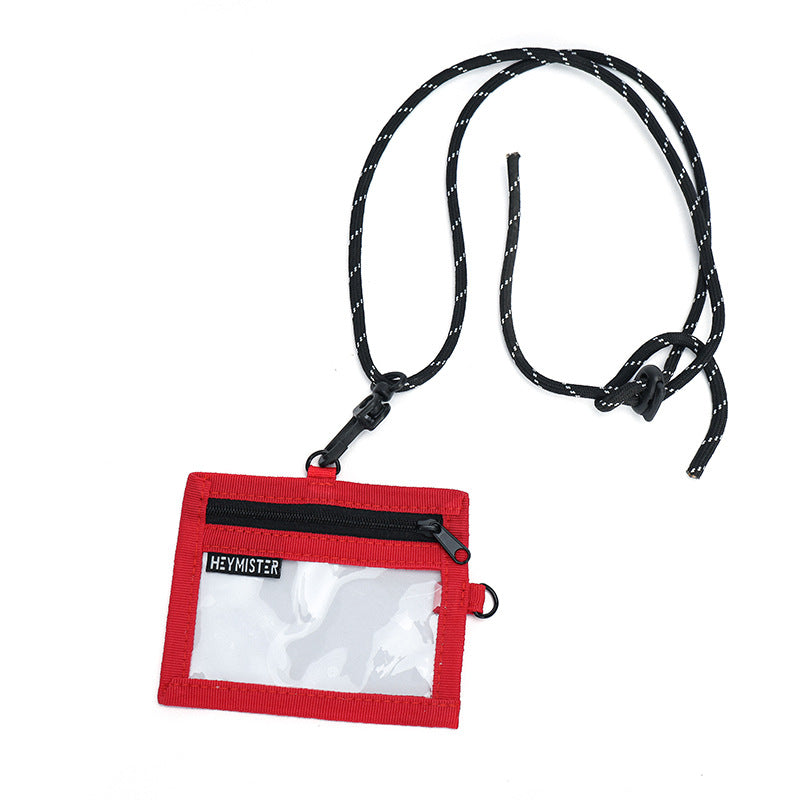 Work Permit Badge Multiple Slots Personality Bus Campus Name Card Holder