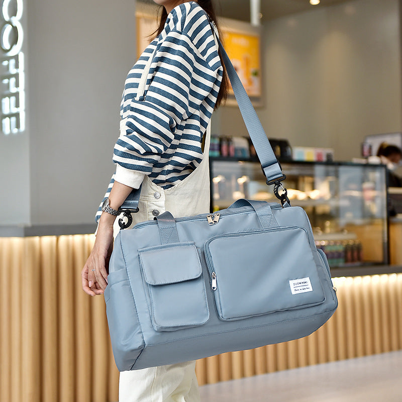 Large Capacity Female Lightweight Trip Oxford Travel Bags