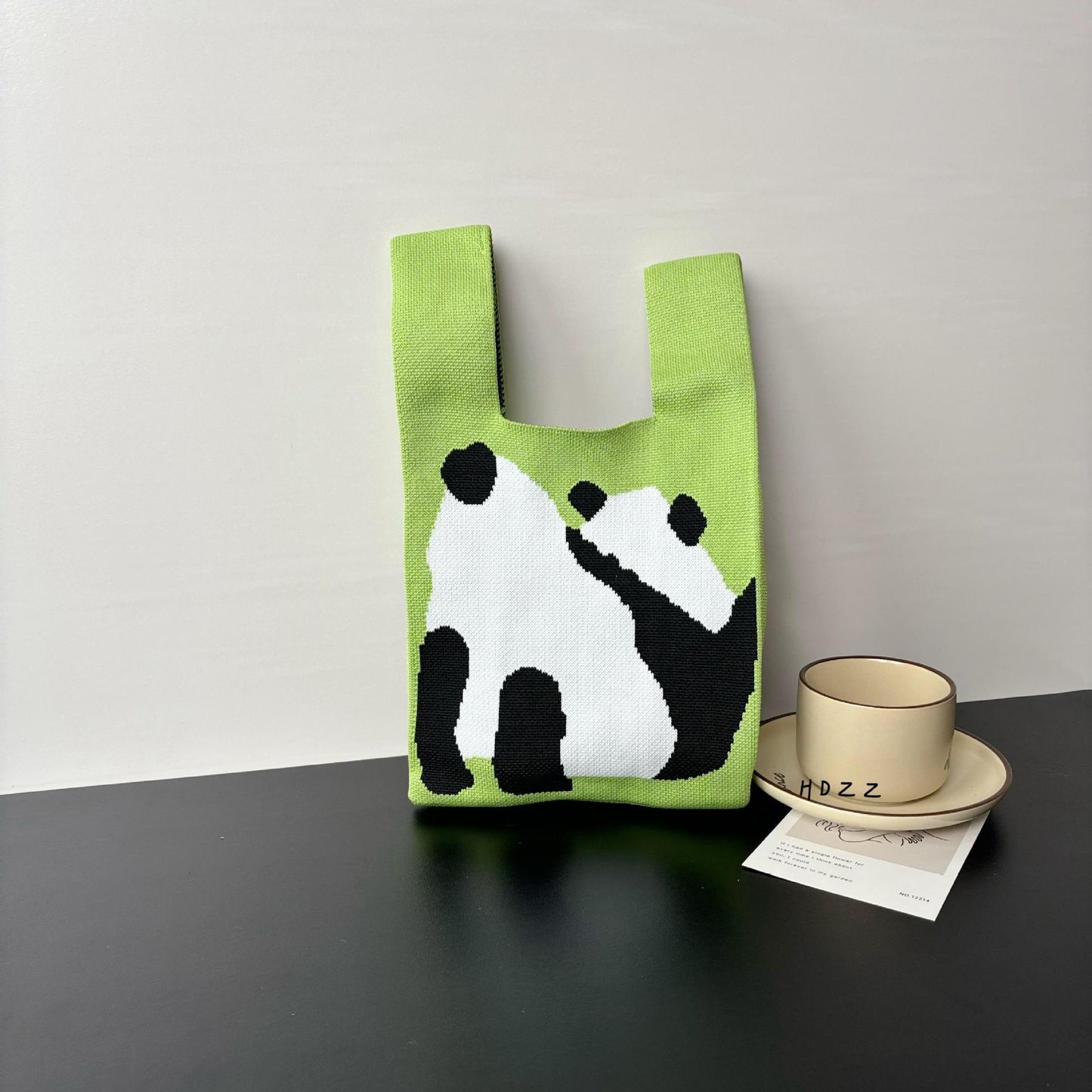 Cartoon Wrist Large Capacity Minority Hand Handbags