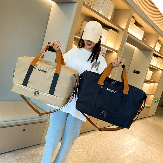 Dry Wet Separation Independent Shoe Warehouse Oxford Travel Bags