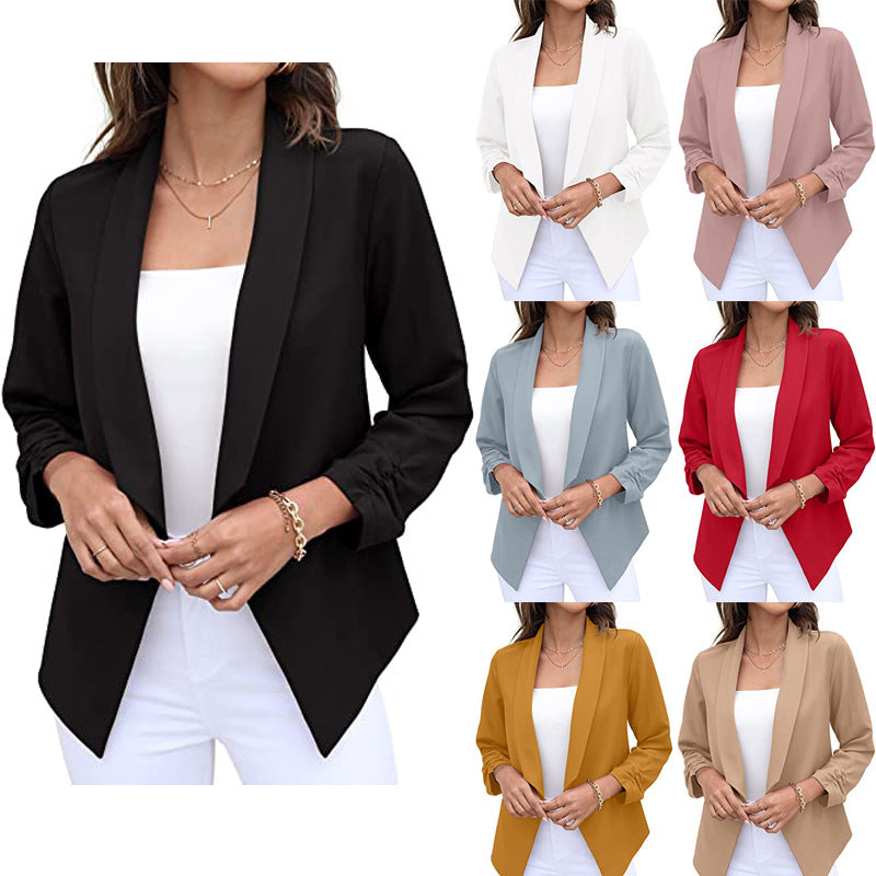 Comfortable Stylish Beautiful Women's Casual Business Small Suit