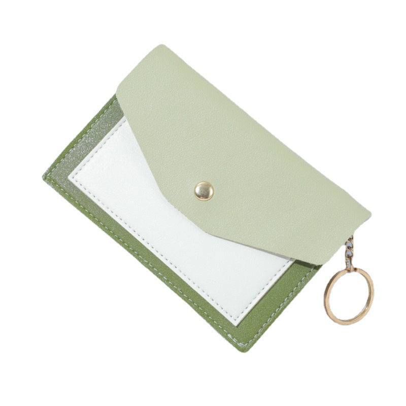 Contrast Color Multiple Slots Company Gift Card Holder