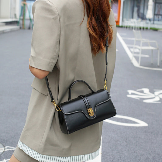 Women's Genuine Leather Niche High-grade Mild Luxury Shoulder Bags