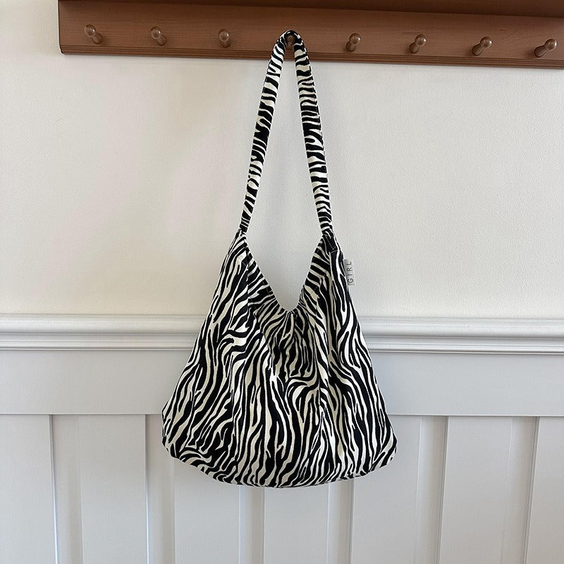Women's Korean Style Versatile Large Capacity Shopping Shoulder Bags