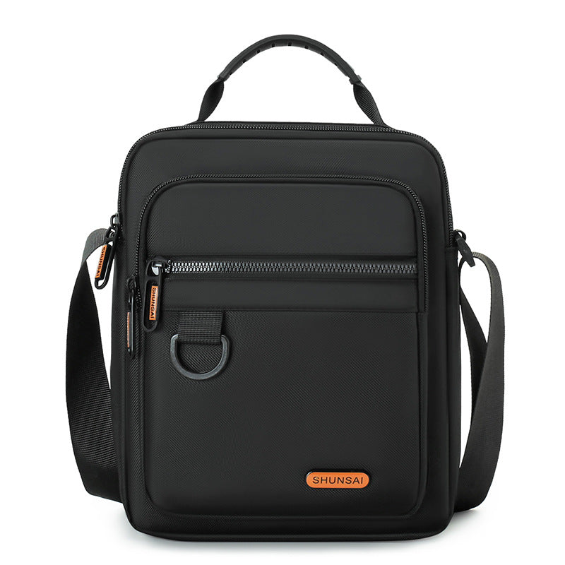 Men's Autumn Street Trendy Nylon Vertical Pouch Men's Messenger Bags