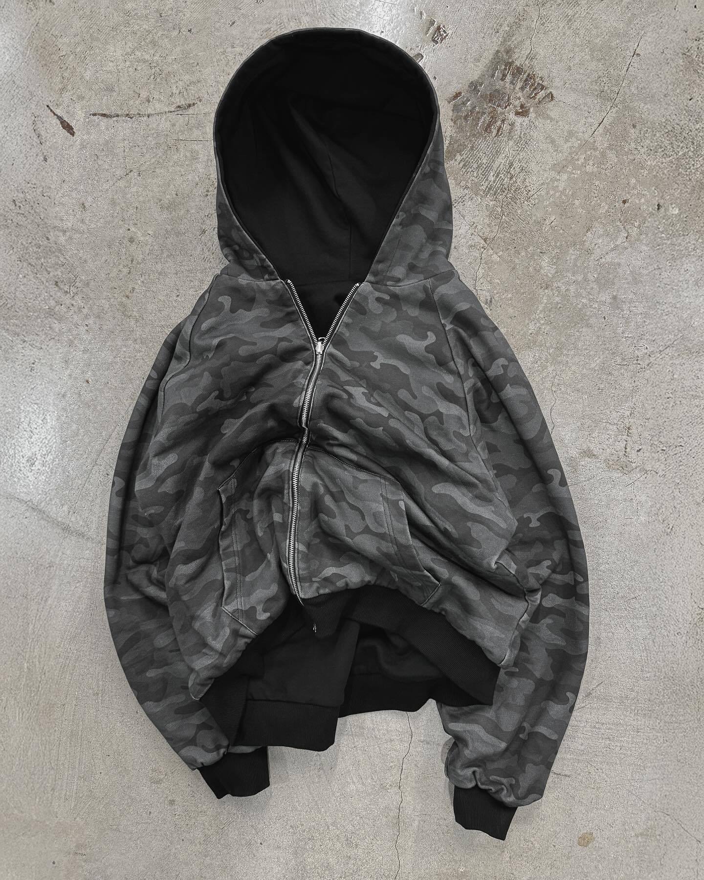 Hooded Two Sides Can Wear Vintage Leopard Sweaters