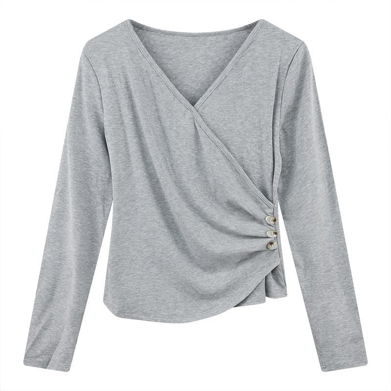 Bottoming Shirt Classic Style Female Winter Slim Fit Inner Wear Women's T-shirt