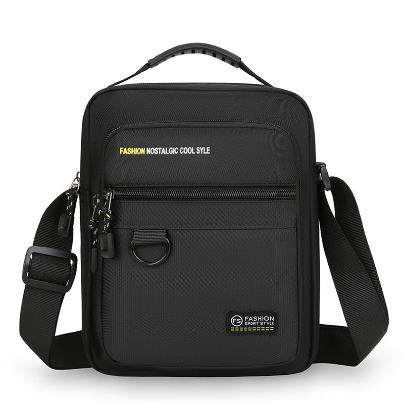 Men's Large Capacity Oxford Cloth Waterproof Fashionable Men's Shoulder Bags