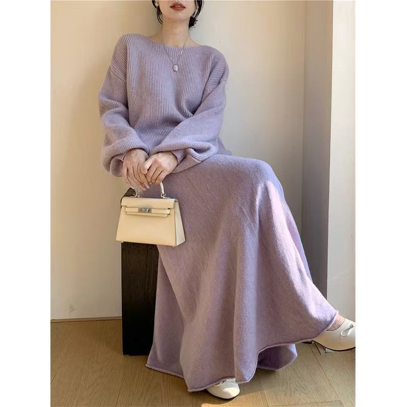 Women's Idle Style Loose Casual High Waist Suits