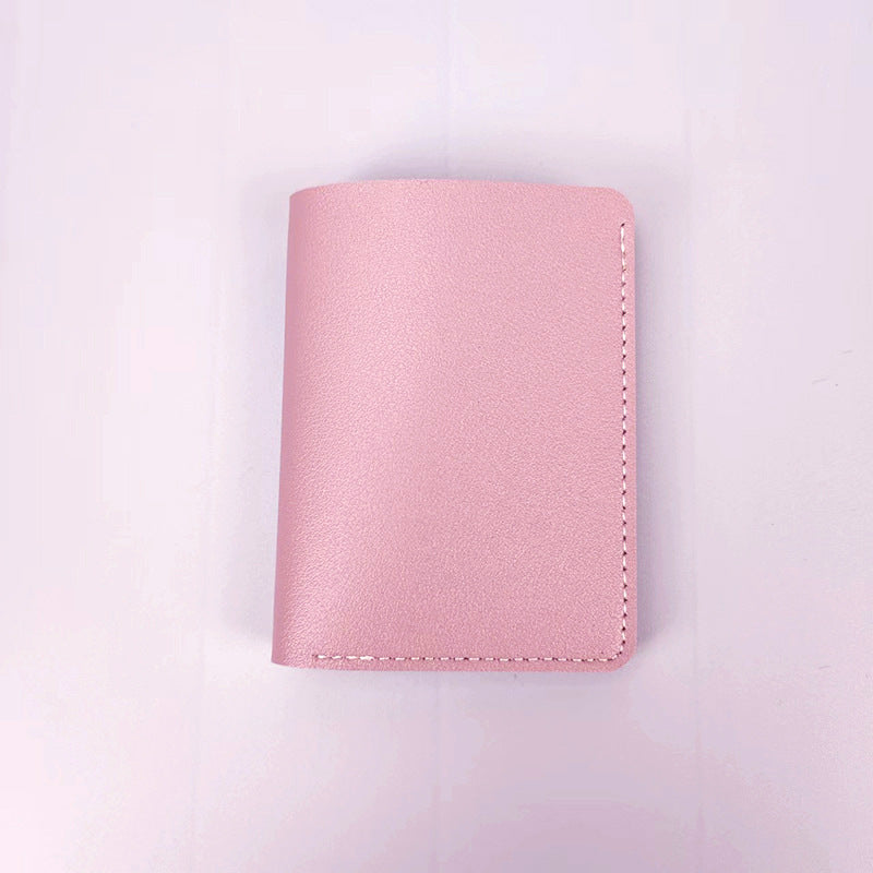 Women's Lightweight Document Mini Clamp Unisex Credit Ladies Wallets