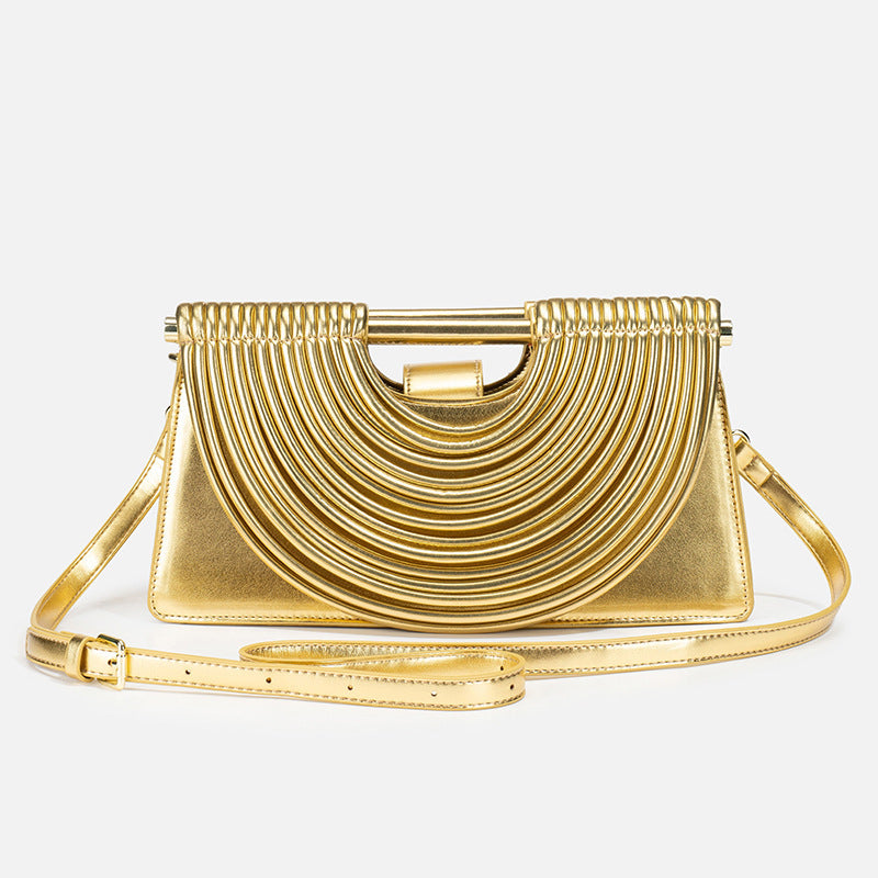 Popular Women's Hand-woven Line Comb Design Handbags