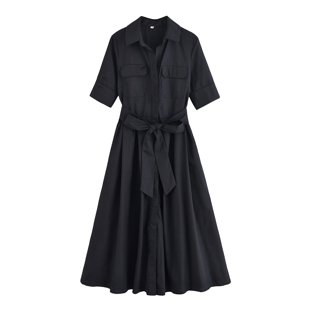 Women's Spring Lapel Single Breasted With Belt Clothing
