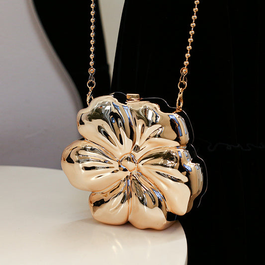 Flower Mirror Plating Fresh Sweet Beautiful Bags