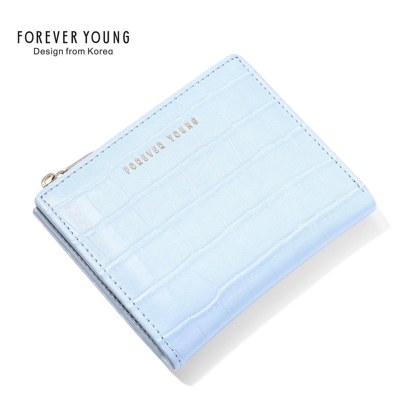 Women's Short Chic Stone Pattern Advanced Sense Ladies Wallets