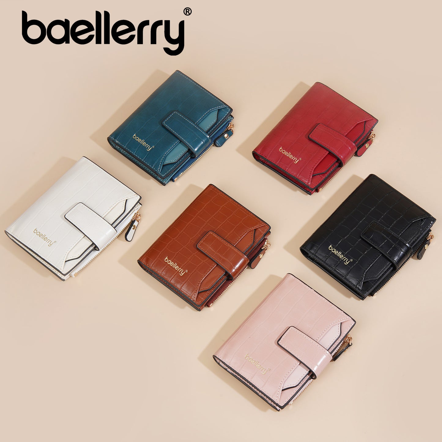 Women's Short Minimalist Multiple Slots Car Drawing Ladies Wallets