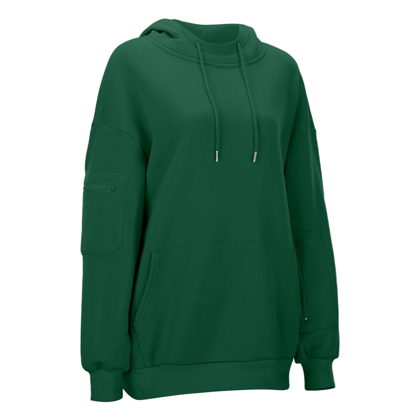 Women's Color Loose-fitting Versatile Casual Simple Personality Women's Sweater, Sweater
