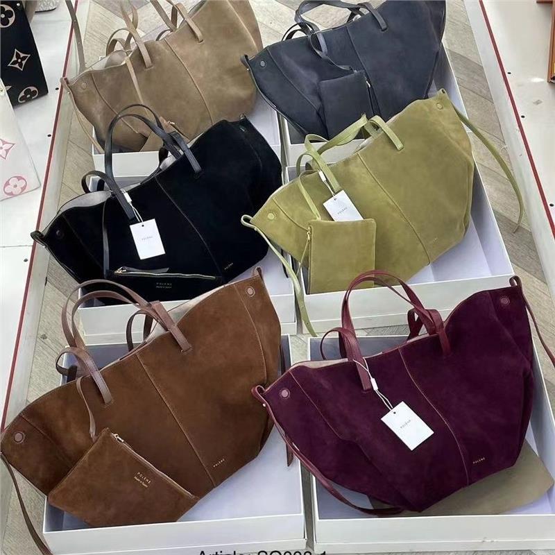 Women's French Niche Frosted Cowhide Wings Style Bags