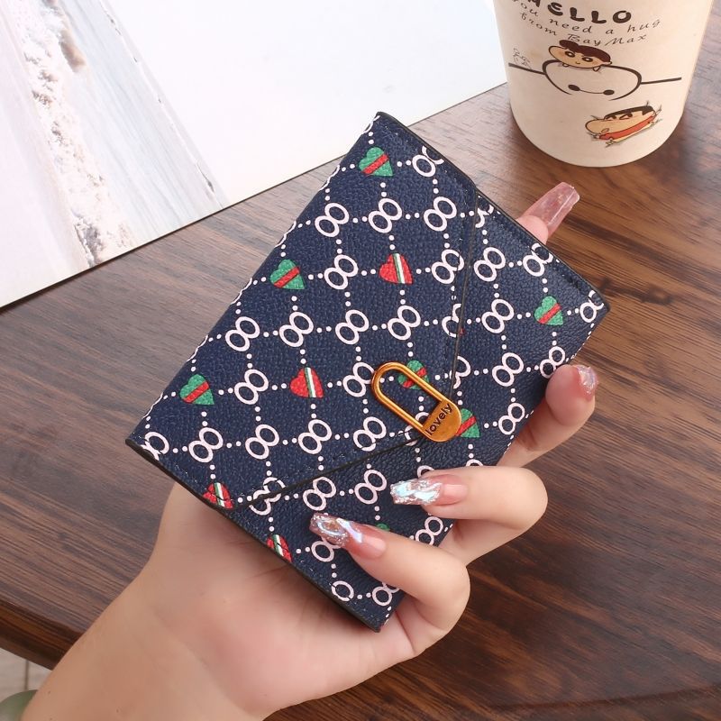 Women's Retro Love Heart Simplicity Off Short Ladies Wallets