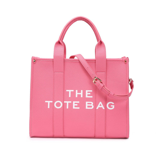 Retro Alphabet Large Capacity Commuter Niche Tote Bags