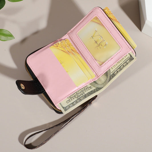 Women's Beautiful New Short Printed Clutch Ladies Wallets