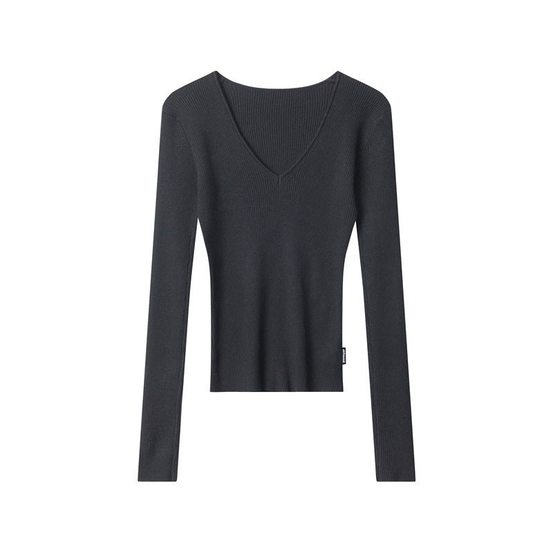 Women's Early Autumn Inner Bottoming Shirt Slimming Sweaters