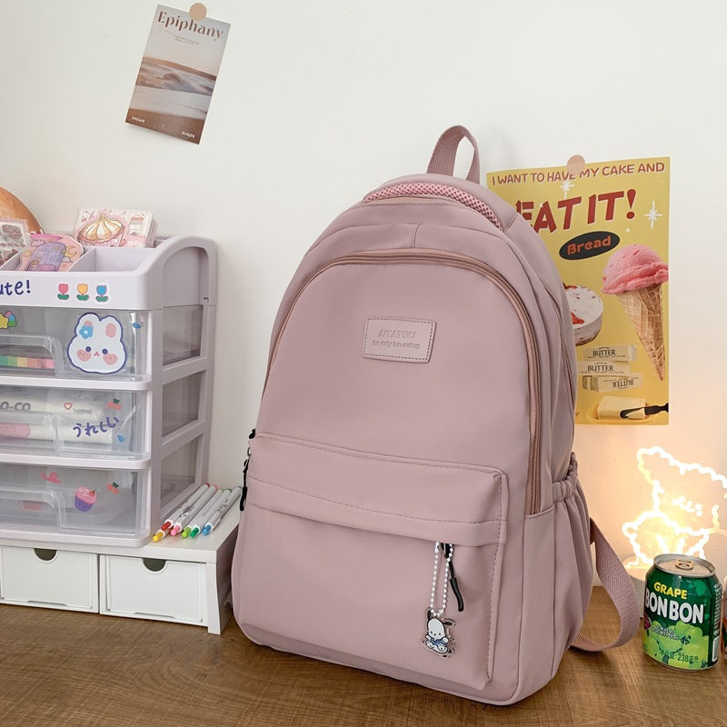 Female Junior High College Large Capacity Middle School Students' Schoolbags