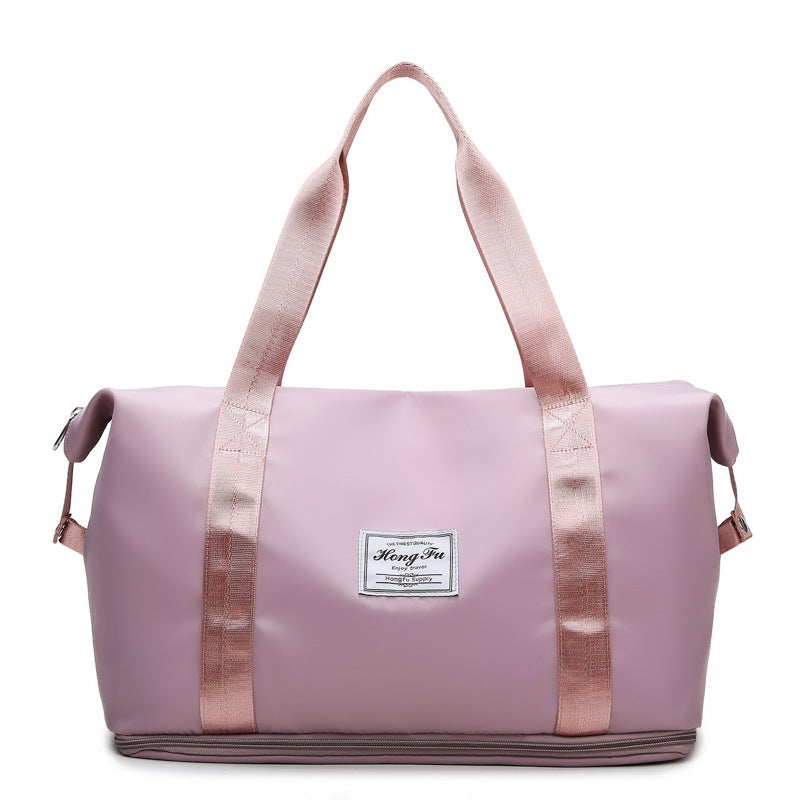 Women's Dry Wet Separation Exercise Portable Yoga Travel Bags