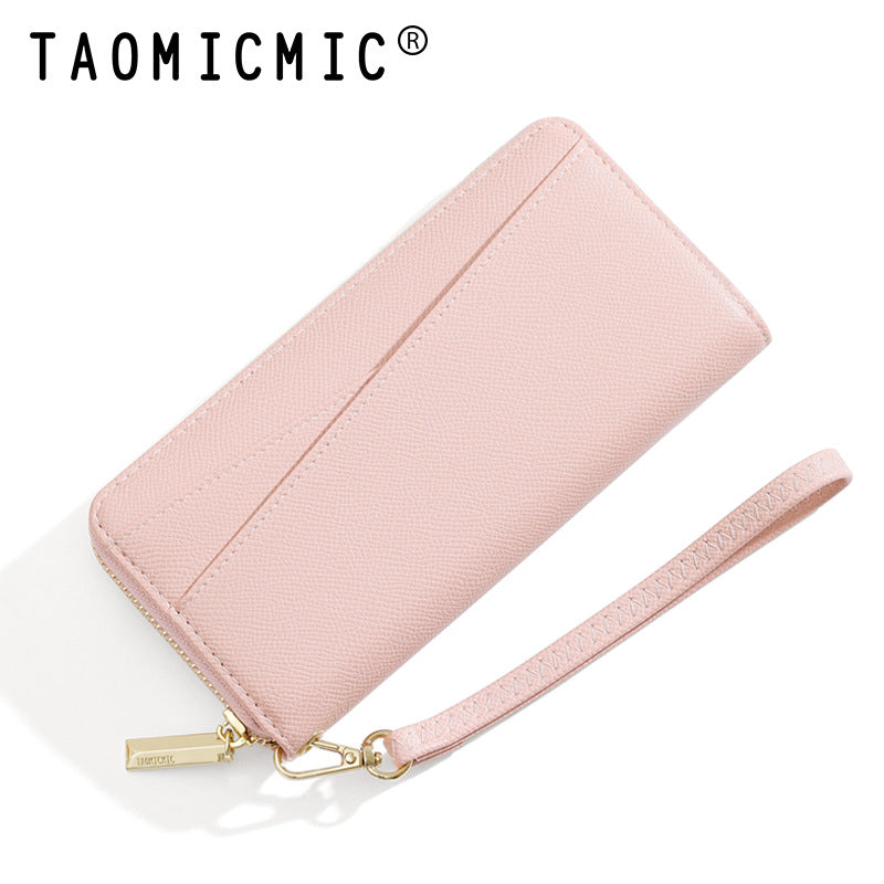 Women's Capacity Long Fashion Niche Clutch Credentials Ladies Wallets