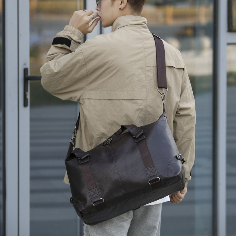 Men's Korean Fashion Trendy Simple Lightweight Travel Bags