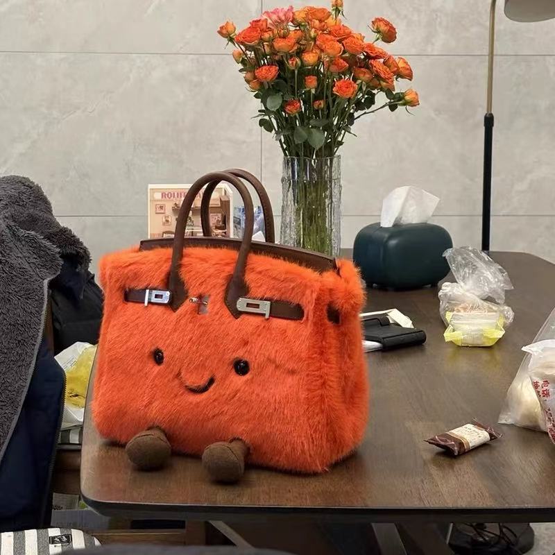 Classy Limited Edition Cute Furry Elf Crossbody Bags