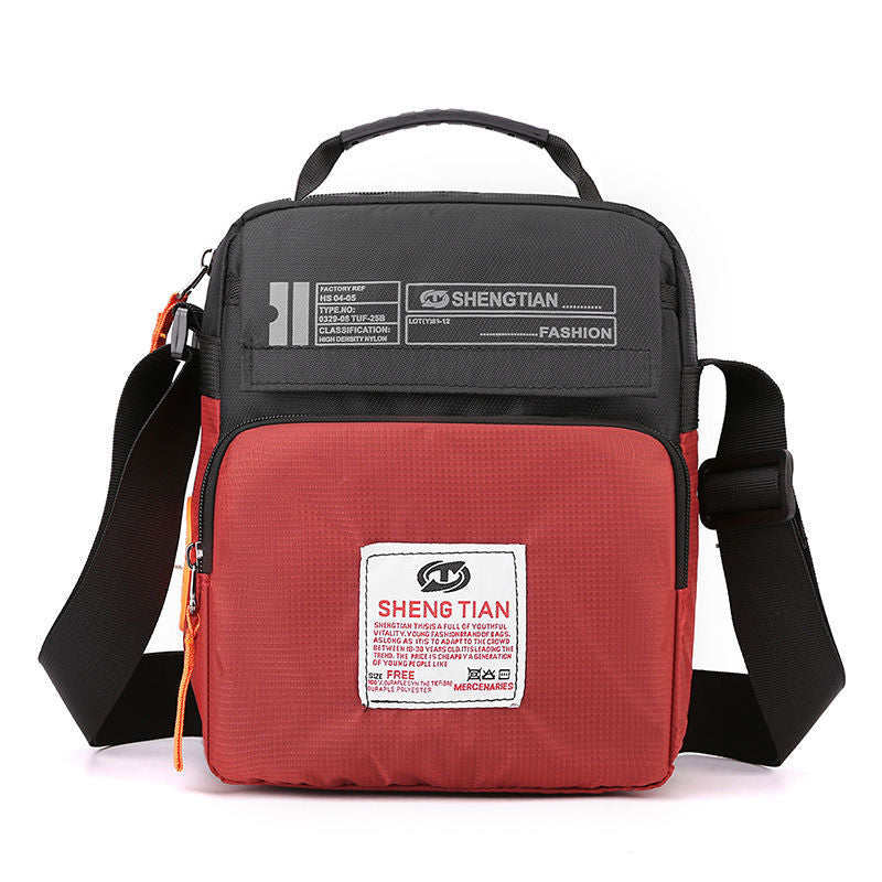 Men's Innovative Oxford Cloth Canvas Pannier Men's Shoulder Bags