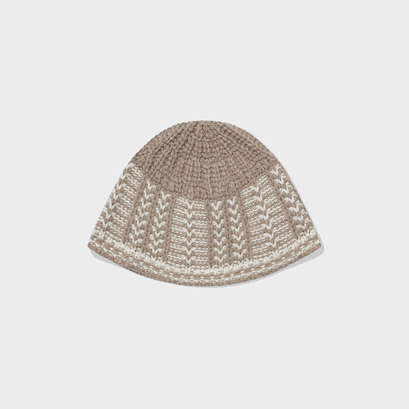 Women's Jacquard Wool Early Autumn Warm Soft Glutinous Style Knitwear