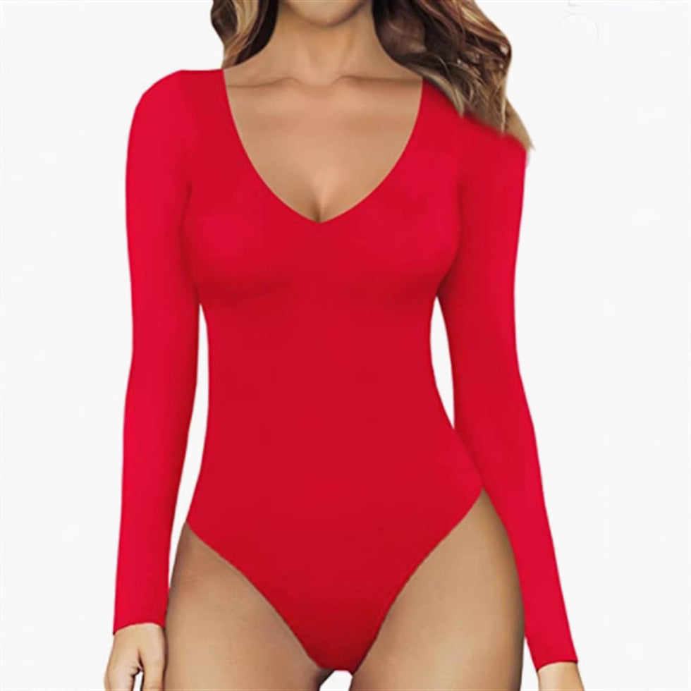 Women's Long Sleeve Slim Fit Trendy Women's Jumpsuit/clothing