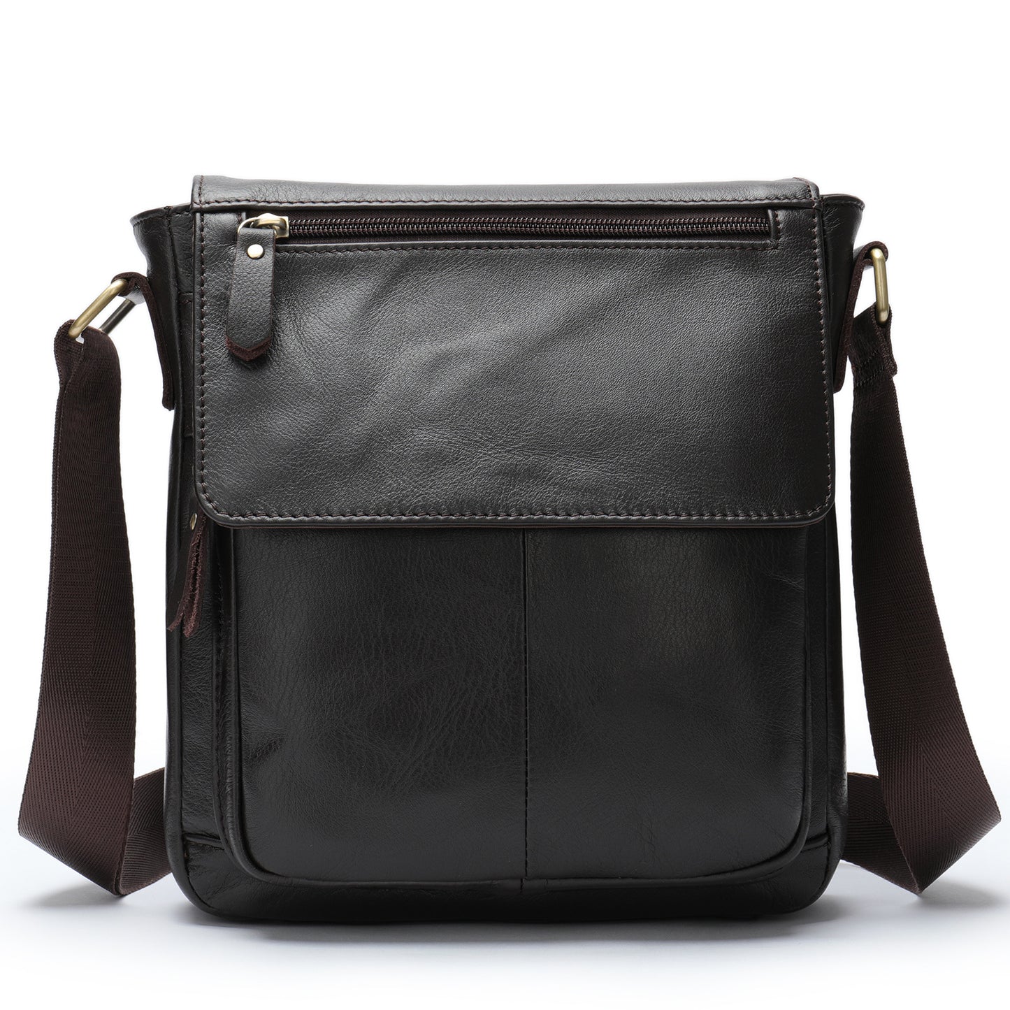Men's Top Layer Cowhide Cover Type Men's Messenger Bags