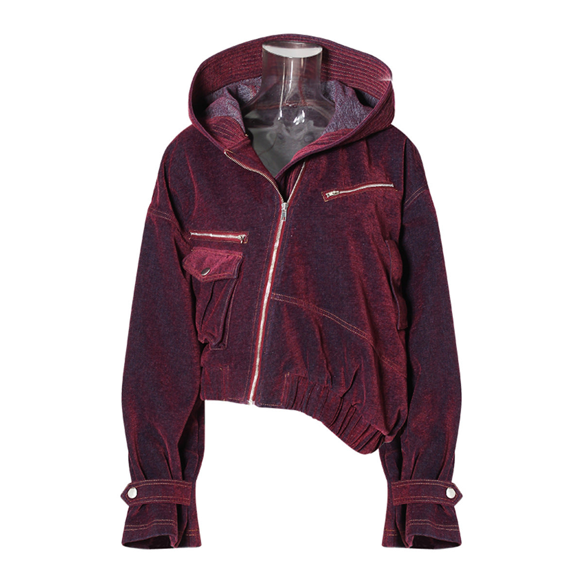 Women's Asymmetric Denim For Spring Autumn Super Nice Design Jackets