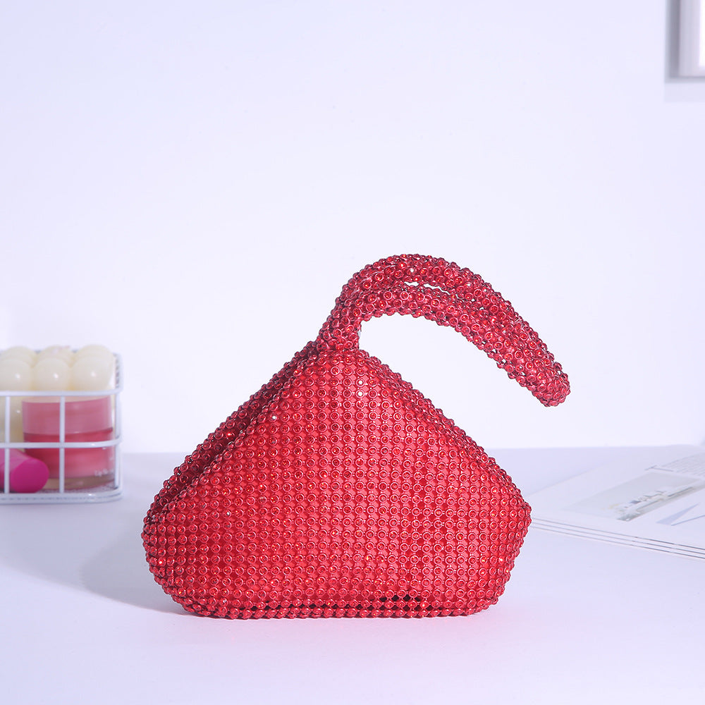 Rhinestone Clutch Stylish Portable Mine Dinner Evening Bags