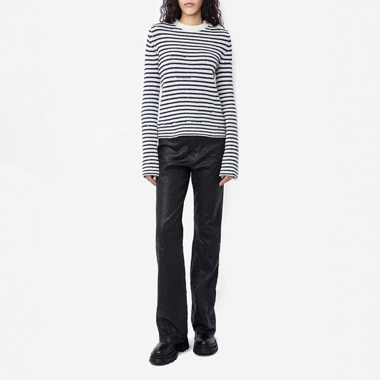Women's Clearance At Loss No Striped Buttoned Sweaters