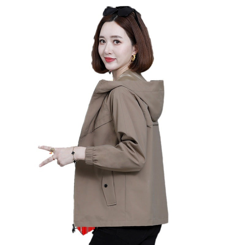 Women's Trench Spring Temperament Small Fashion Slimming Jackets