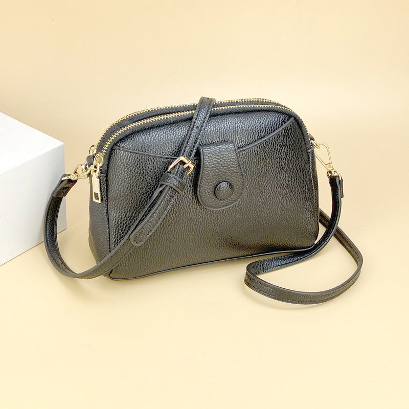 Women's Hand-held Large Capacity Mobile Mother Shell Handbags