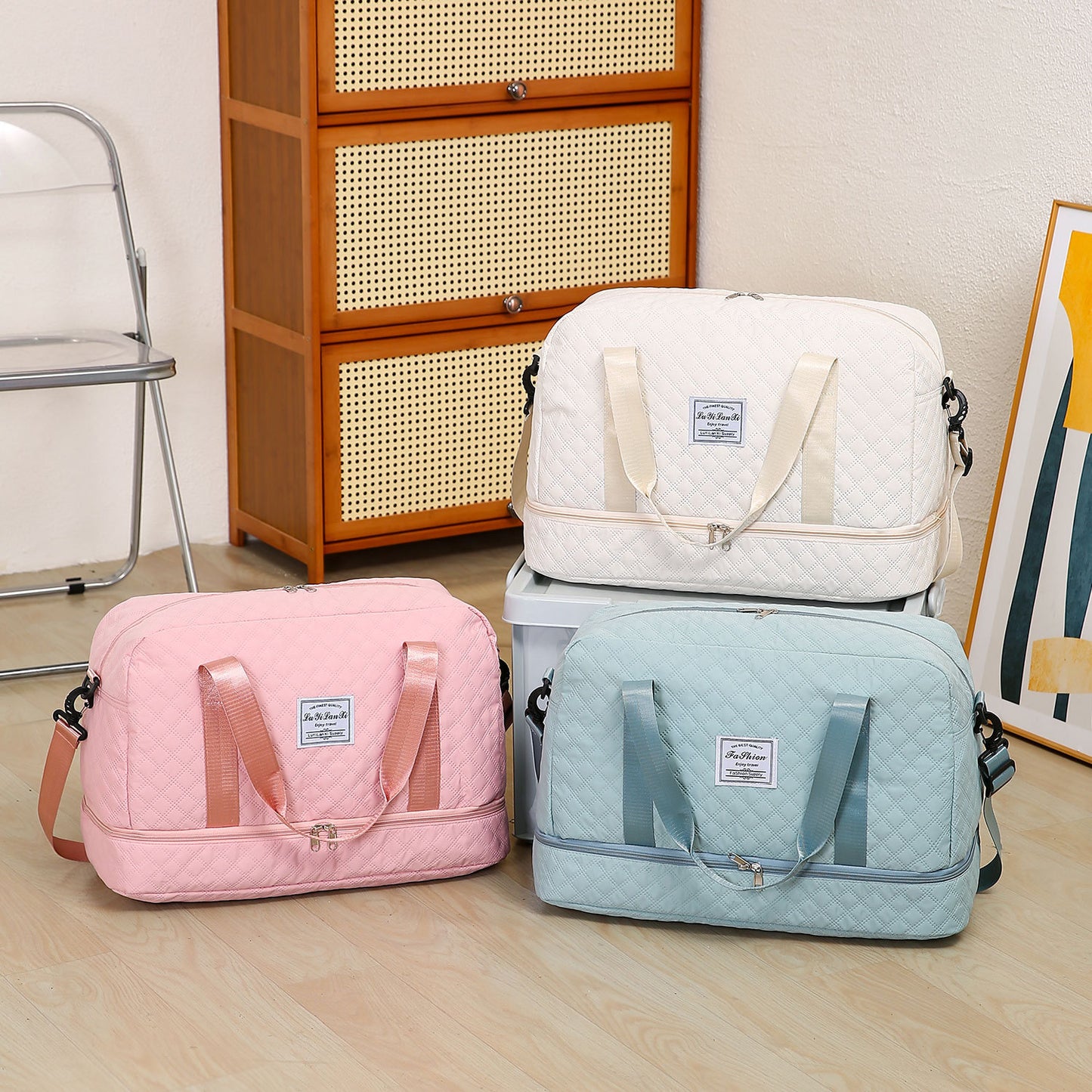 New Large Capacity Short Storage Yoga Travel Bags