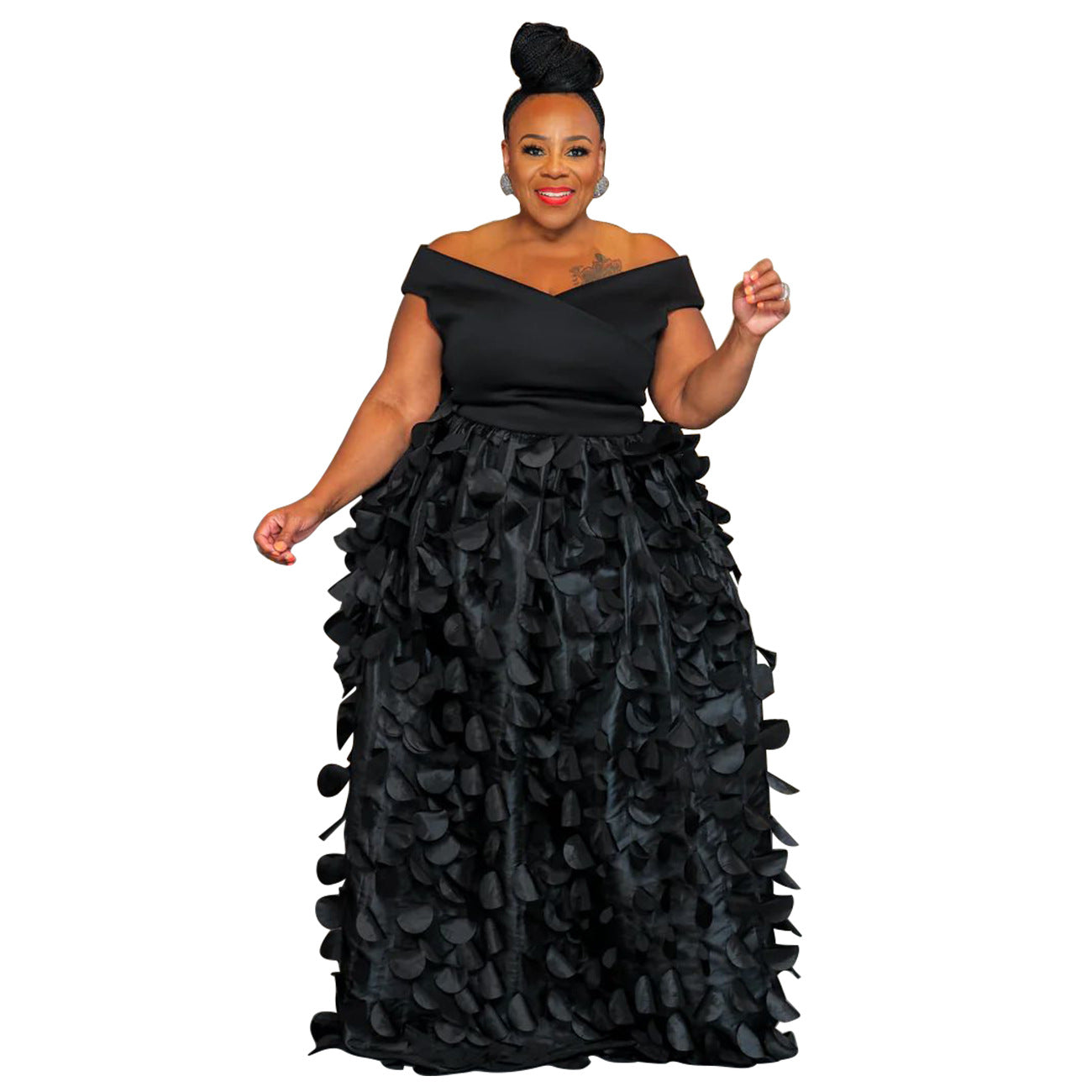 Women's African Dress High Waist Slimming Temperament Dresses